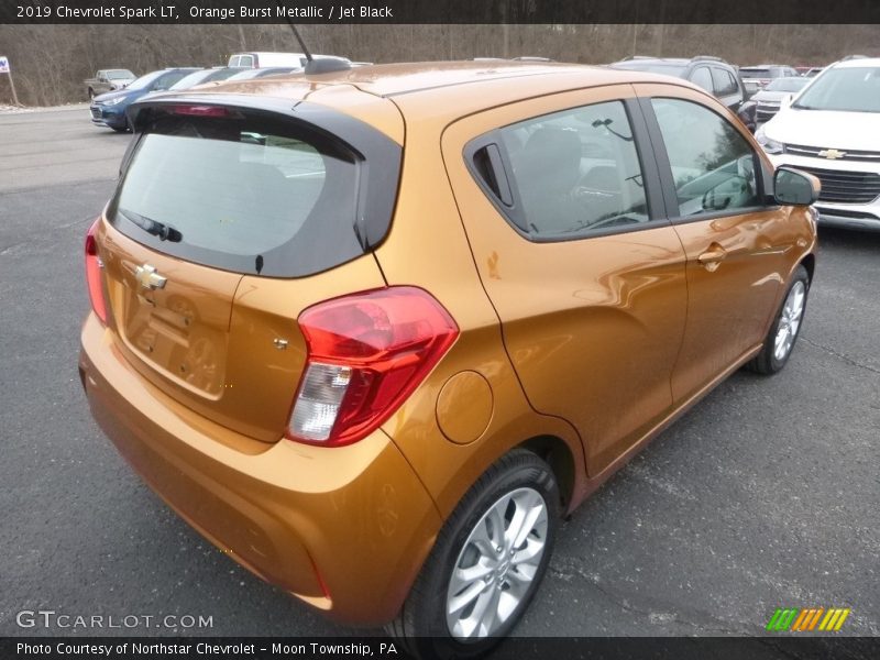 Orange Burst Metallic / Jet Black 2019 Chevrolet Spark LT