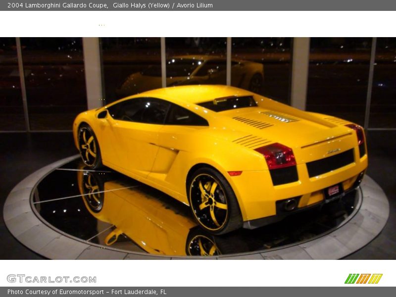 Giallo Halys (Yellow) / Avorio Lilium 2004 Lamborghini Gallardo Coupe