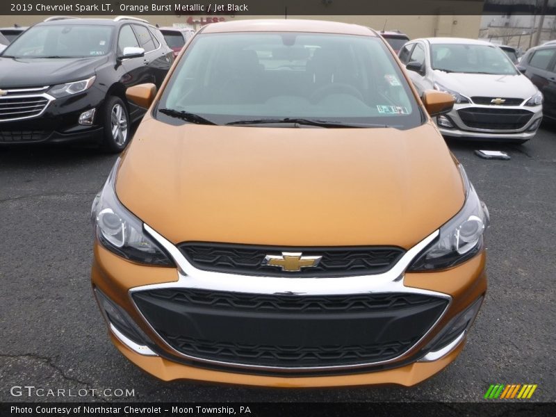 Orange Burst Metallic / Jet Black 2019 Chevrolet Spark LT
