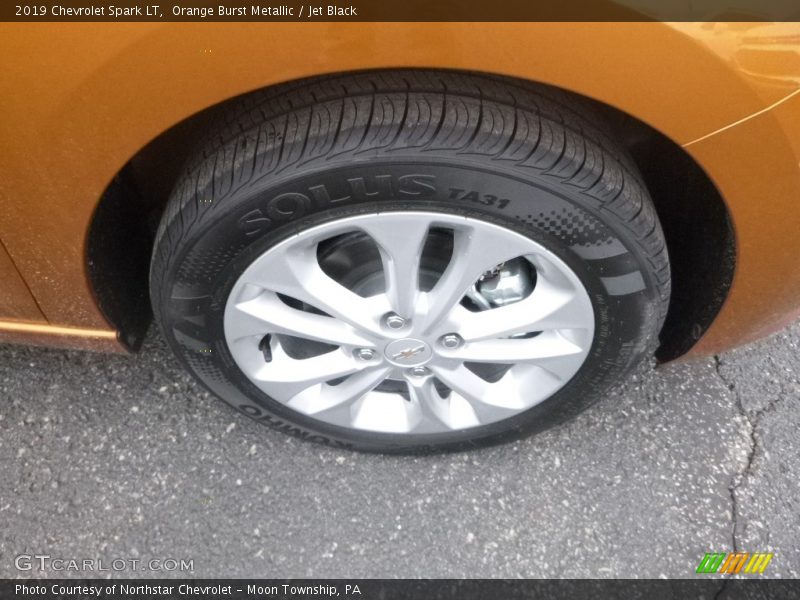 Orange Burst Metallic / Jet Black 2019 Chevrolet Spark LT