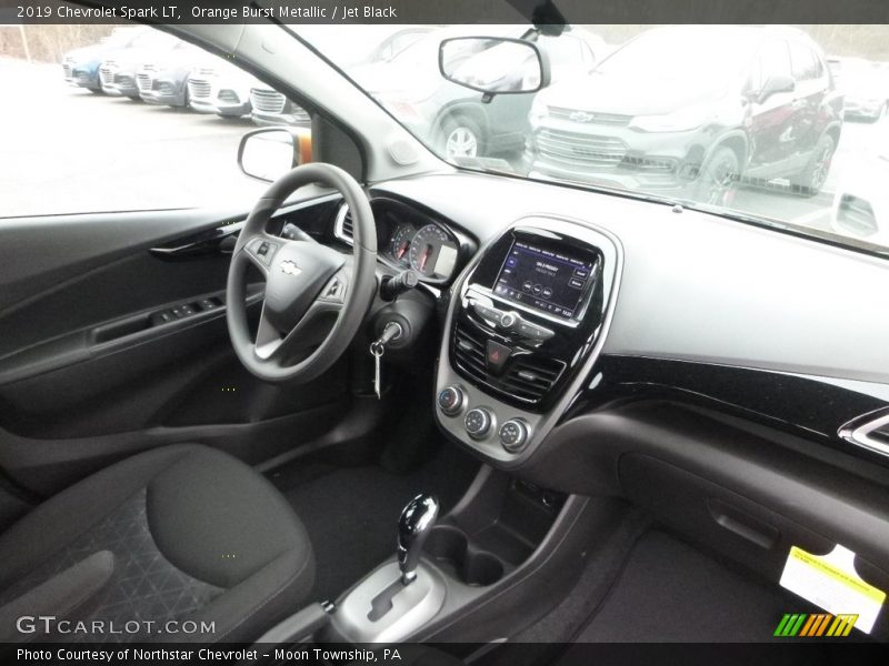 Orange Burst Metallic / Jet Black 2019 Chevrolet Spark LT
