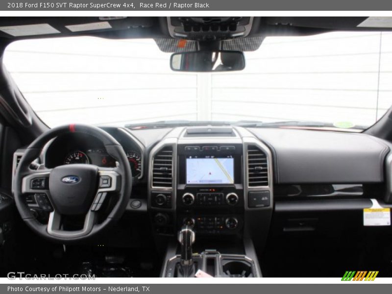 Dashboard of 2018 F150 SVT Raptor SuperCrew 4x4