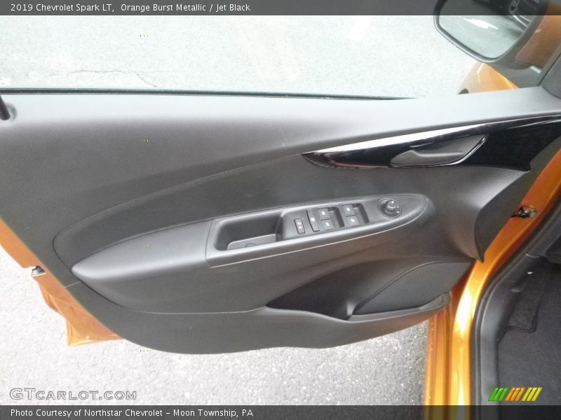 Orange Burst Metallic / Jet Black 2019 Chevrolet Spark LT