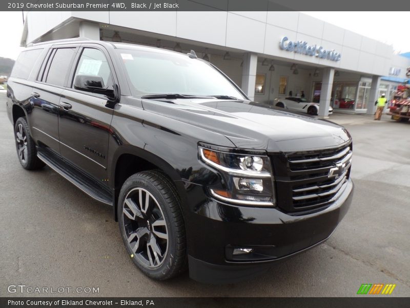 Black / Jet Black 2019 Chevrolet Suburban Premier 4WD