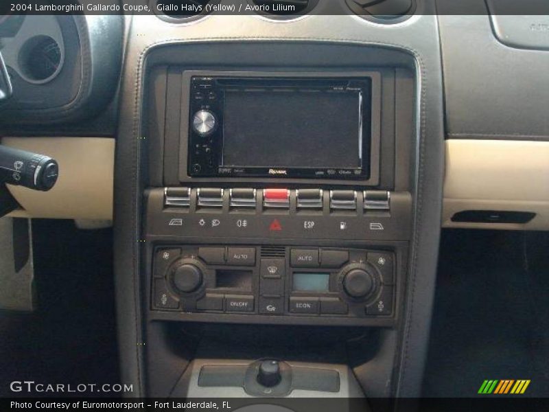 Giallo Halys (Yellow) / Avorio Lilium 2004 Lamborghini Gallardo Coupe