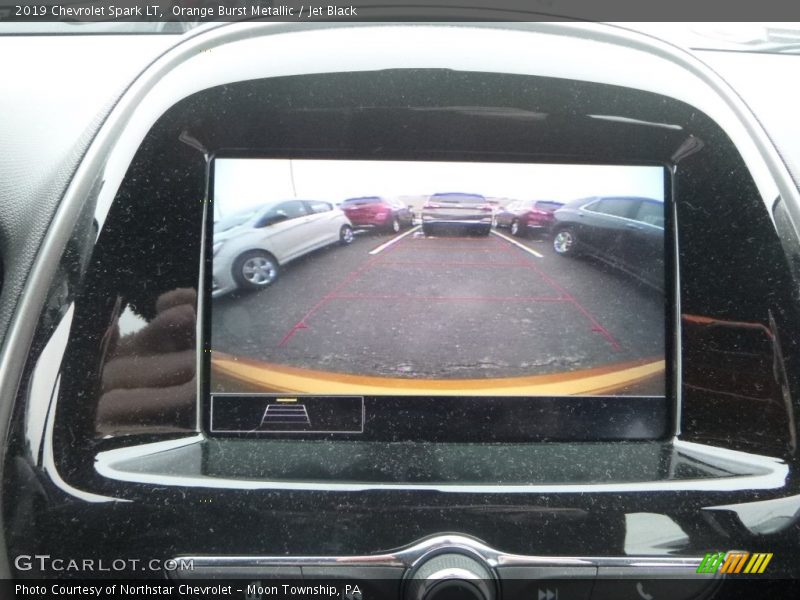 Orange Burst Metallic / Jet Black 2019 Chevrolet Spark LT
