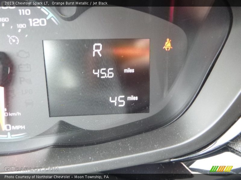 Orange Burst Metallic / Jet Black 2019 Chevrolet Spark LT