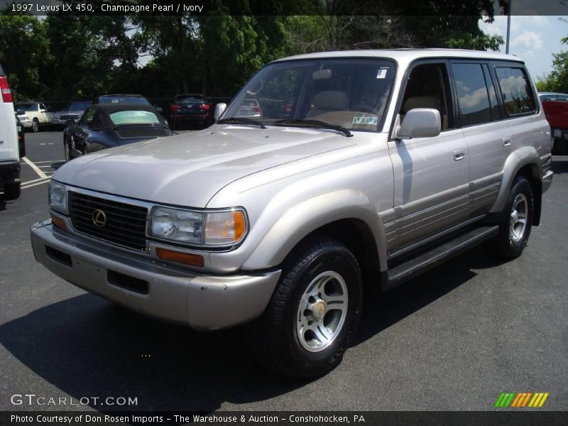 Champagne Pearl / Ivory 1997 Lexus LX 450