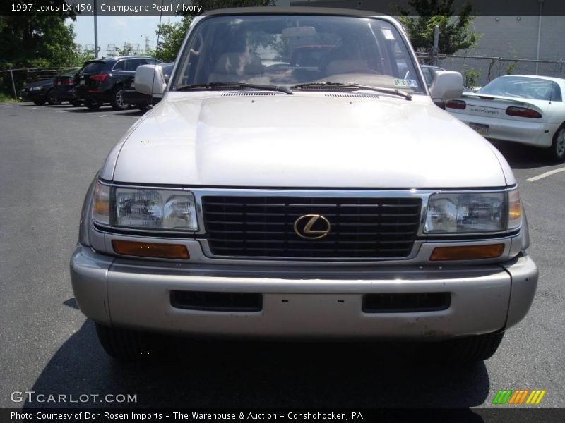 Champagne Pearl / Ivory 1997 Lexus LX 450
