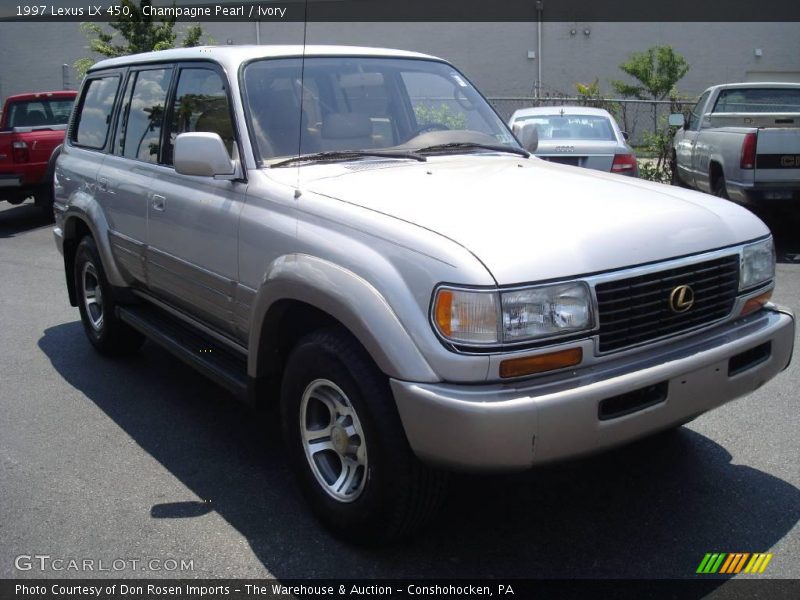 Champagne Pearl / Ivory 1997 Lexus LX 450