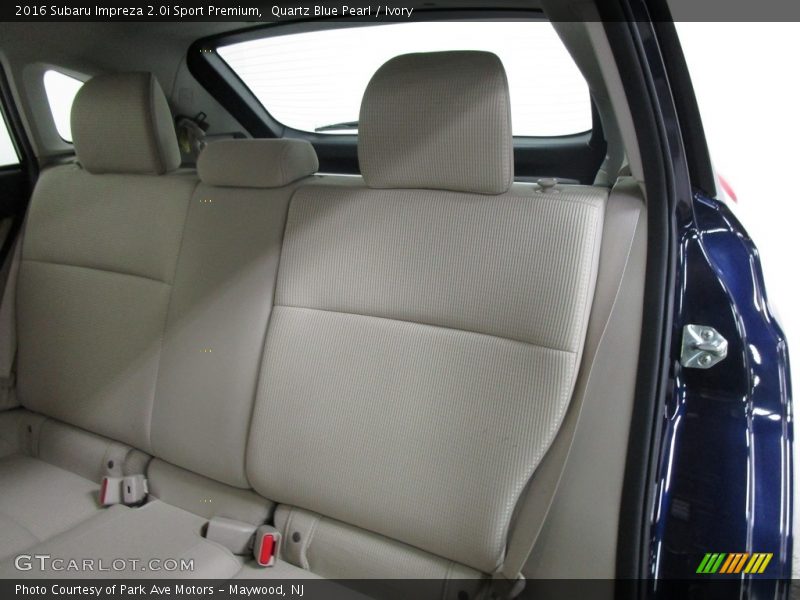 Quartz Blue Pearl / Ivory 2016 Subaru Impreza 2.0i Sport Premium