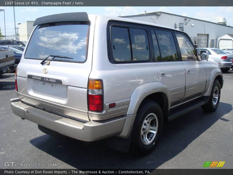 Champagne Pearl / Ivory 1997 Lexus LX 450
