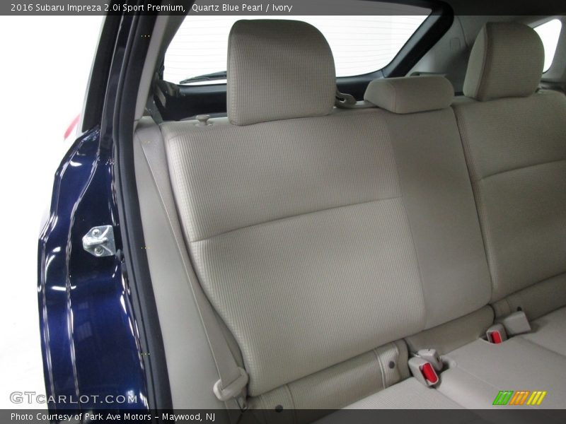 Quartz Blue Pearl / Ivory 2016 Subaru Impreza 2.0i Sport Premium