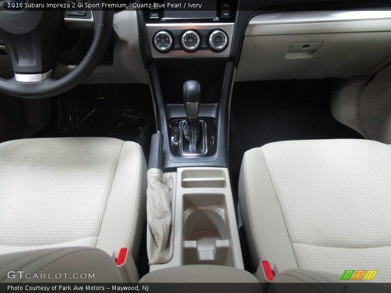 Quartz Blue Pearl / Ivory 2016 Subaru Impreza 2.0i Sport Premium