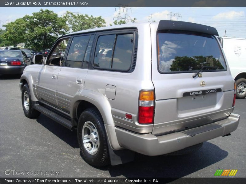 Champagne Pearl / Ivory 1997 Lexus LX 450