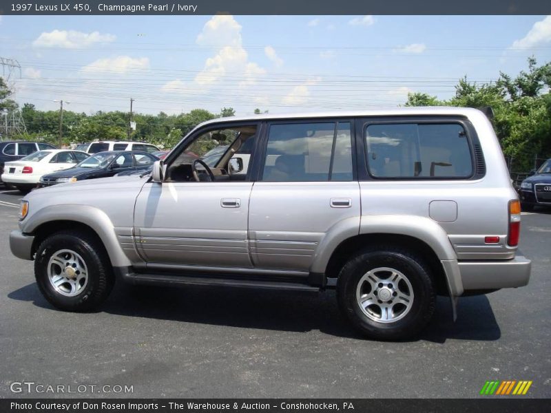 Champagne Pearl / Ivory 1997 Lexus LX 450