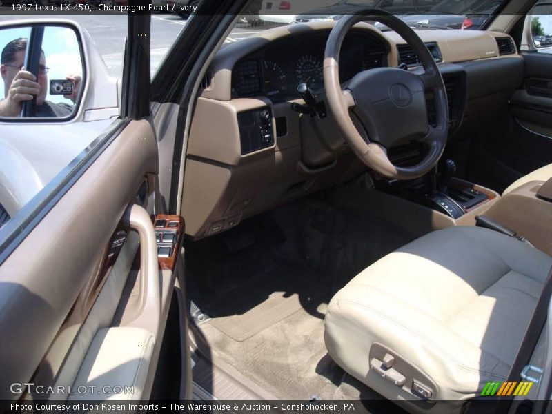 Champagne Pearl / Ivory 1997 Lexus LX 450