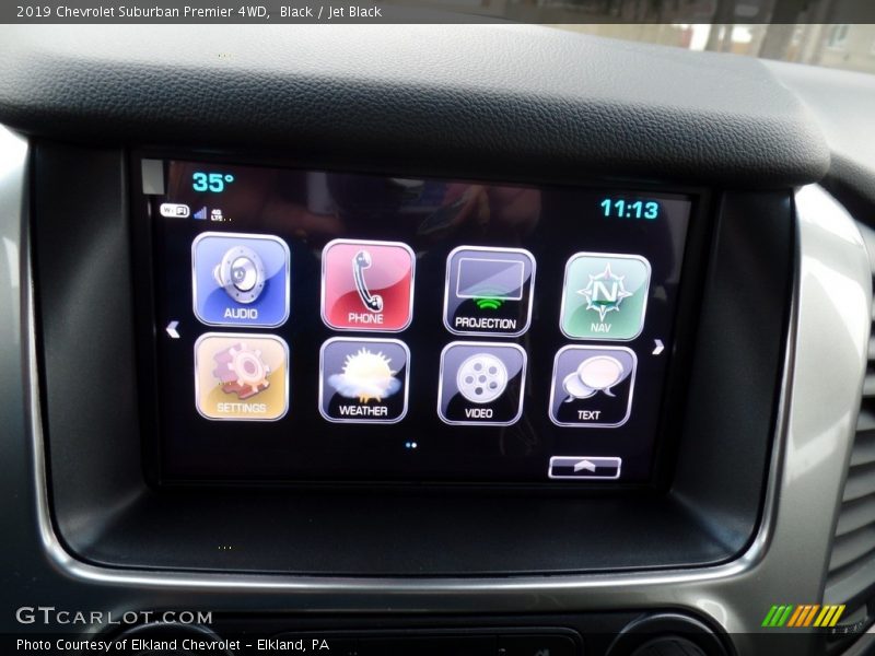 Black / Jet Black 2019 Chevrolet Suburban Premier 4WD