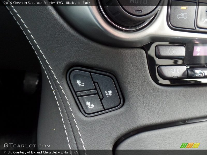 Controls of 2019 Suburban Premier 4WD