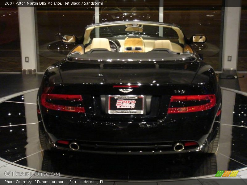 Jet Black / Sandstorm 2007 Aston Martin DB9 Volante