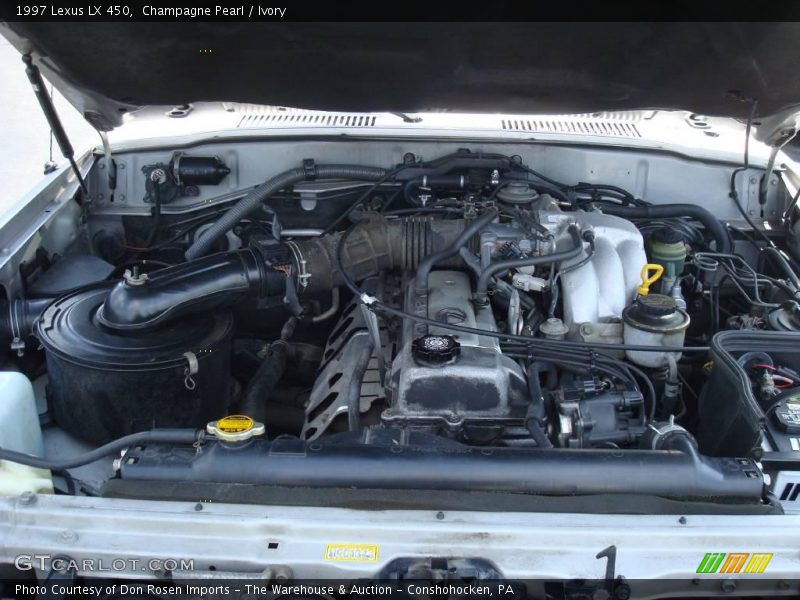 Champagne Pearl / Ivory 1997 Lexus LX 450