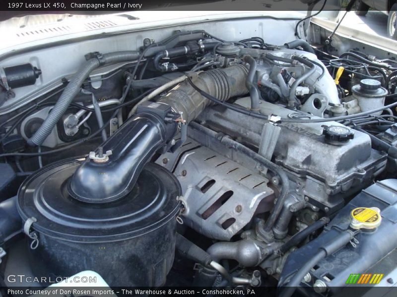 Champagne Pearl / Ivory 1997 Lexus LX 450