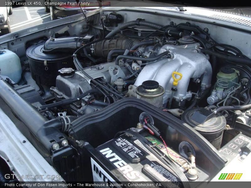 Champagne Pearl / Ivory 1997 Lexus LX 450