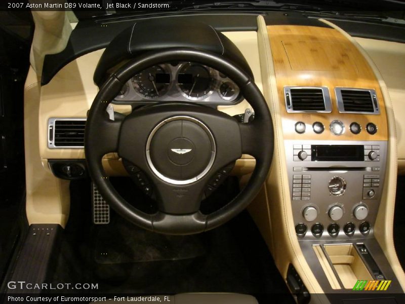 Jet Black / Sandstorm 2007 Aston Martin DB9 Volante