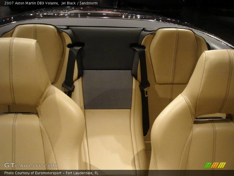 Jet Black / Sandstorm 2007 Aston Martin DB9 Volante