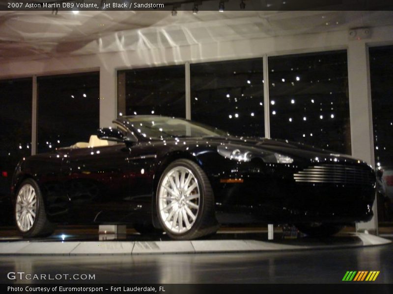 Jet Black / Sandstorm 2007 Aston Martin DB9 Volante