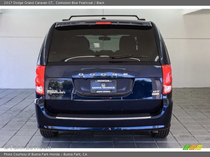 Contusion Blue Pearlcoat / Black 2017 Dodge Grand Caravan GT