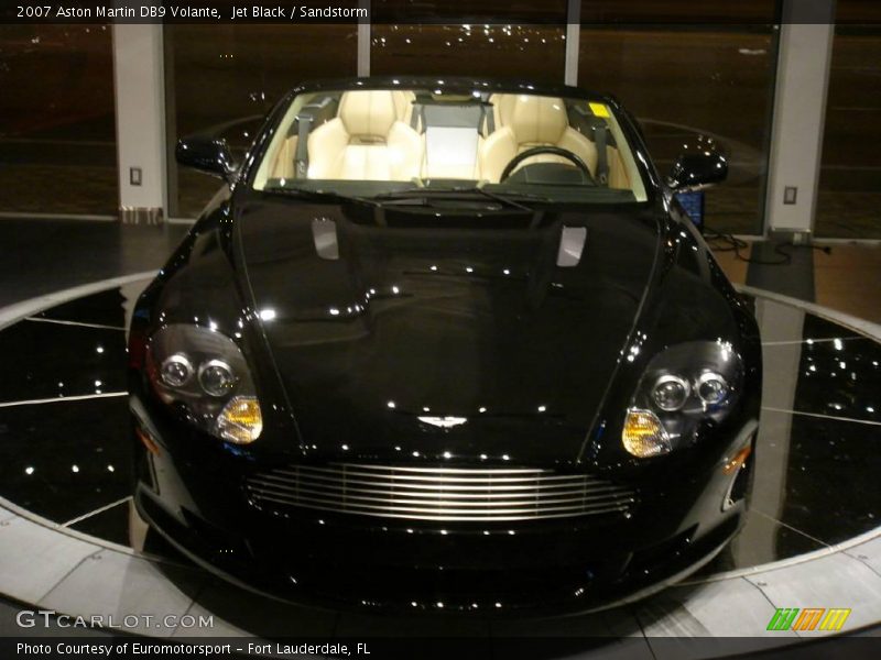 Jet Black / Sandstorm 2007 Aston Martin DB9 Volante