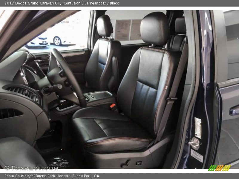 Contusion Blue Pearlcoat / Black 2017 Dodge Grand Caravan GT