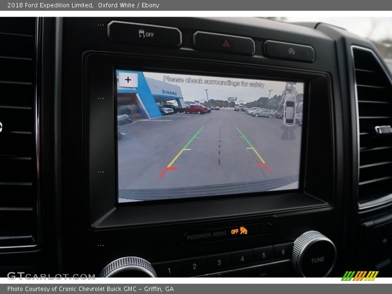 Oxford White / Ebony 2018 Ford Expedition Limited