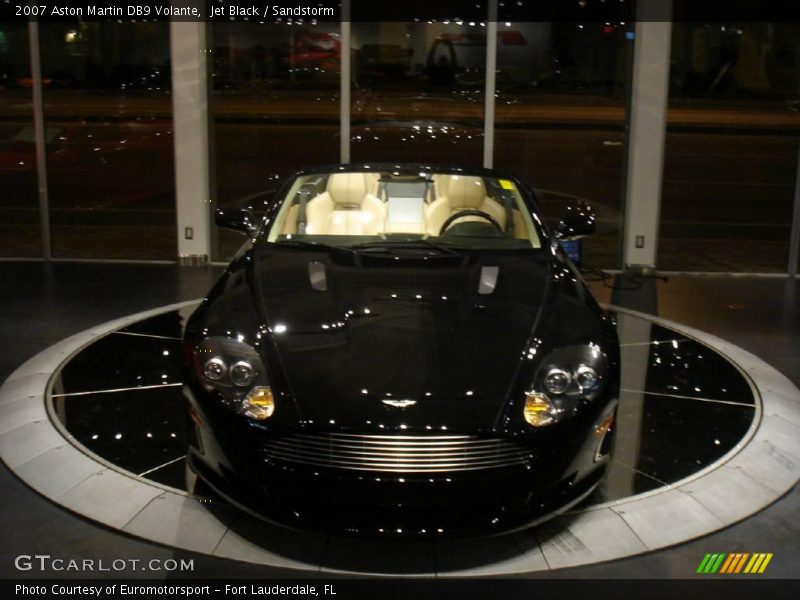 Jet Black / Sandstorm 2007 Aston Martin DB9 Volante