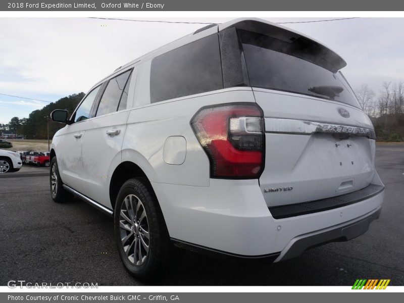 Oxford White / Ebony 2018 Ford Expedition Limited