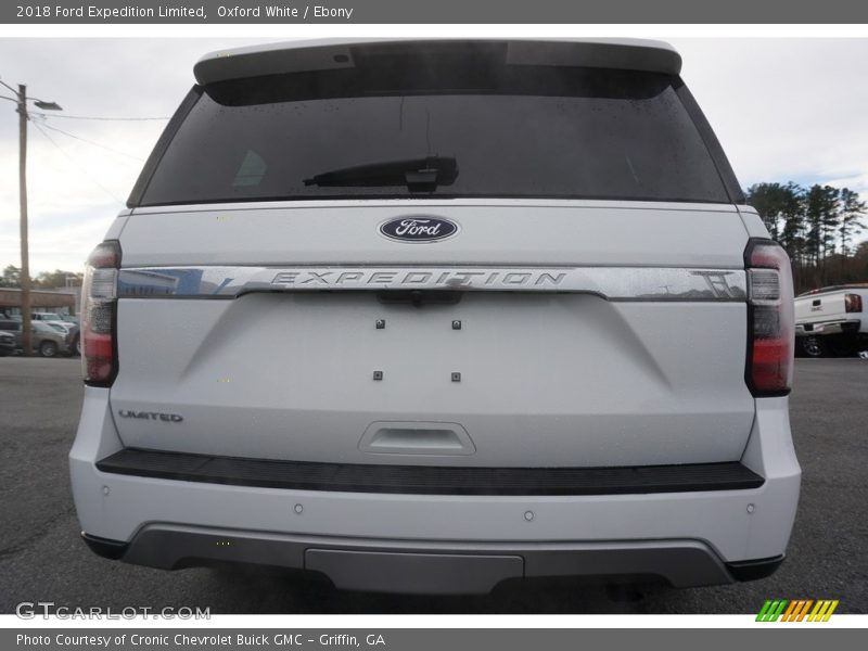 Oxford White / Ebony 2018 Ford Expedition Limited