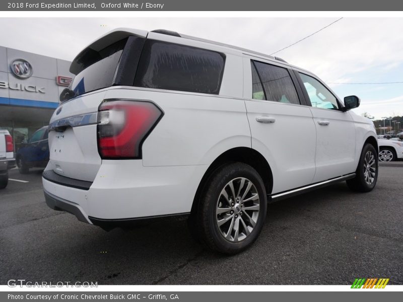 Oxford White / Ebony 2018 Ford Expedition Limited