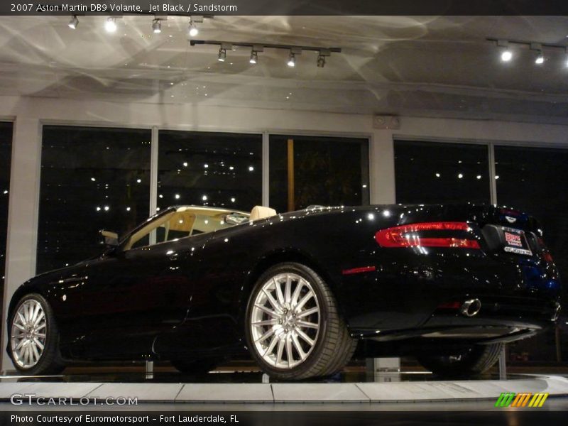 Jet Black / Sandstorm 2007 Aston Martin DB9 Volante