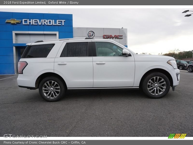 Oxford White / Ebony 2018 Ford Expedition Limited