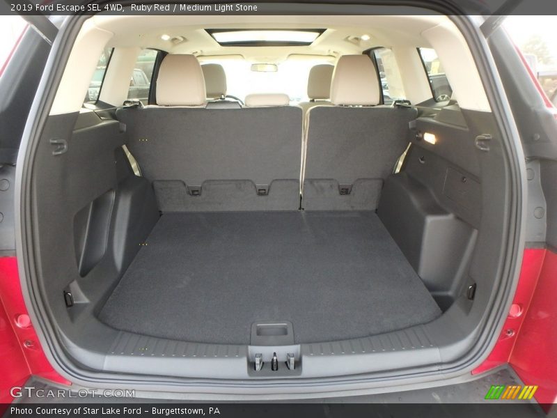 Ruby Red / Medium Light Stone 2019 Ford Escape SEL 4WD