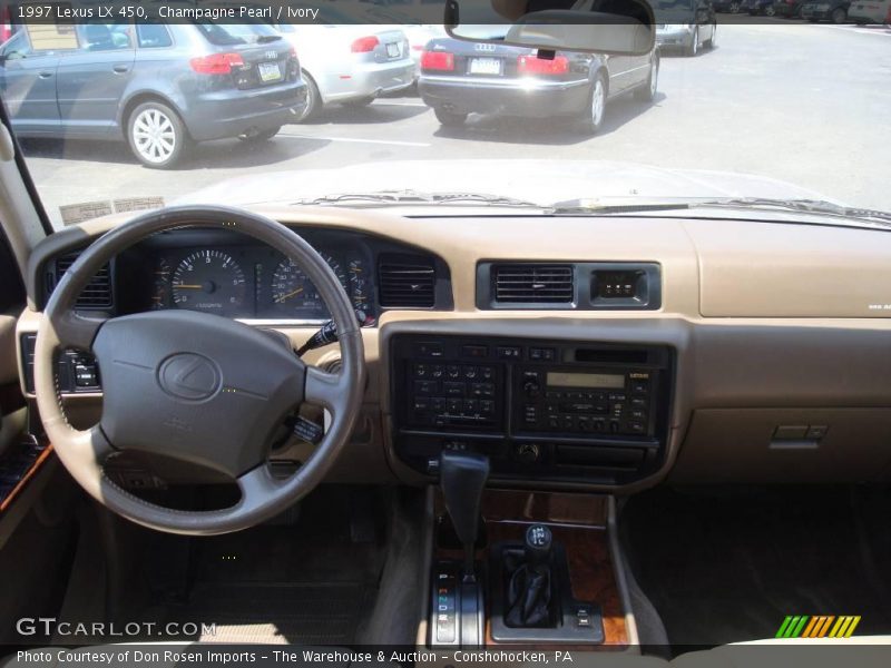 Champagne Pearl / Ivory 1997 Lexus LX 450