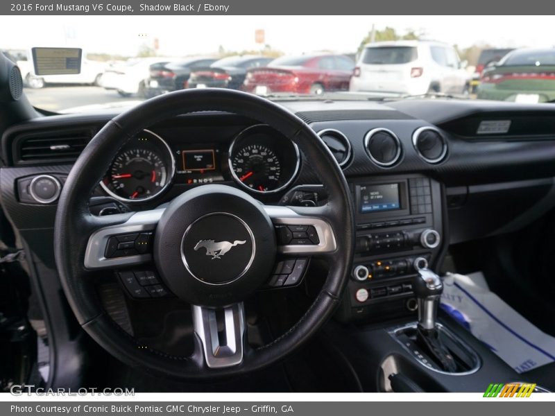 Shadow Black / Ebony 2016 Ford Mustang V6 Coupe