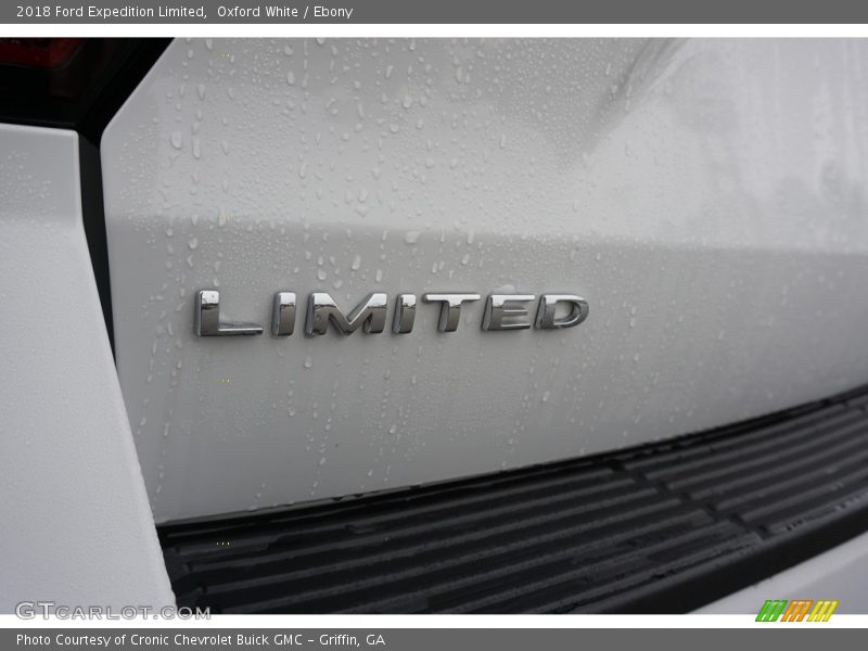 Oxford White / Ebony 2018 Ford Expedition Limited