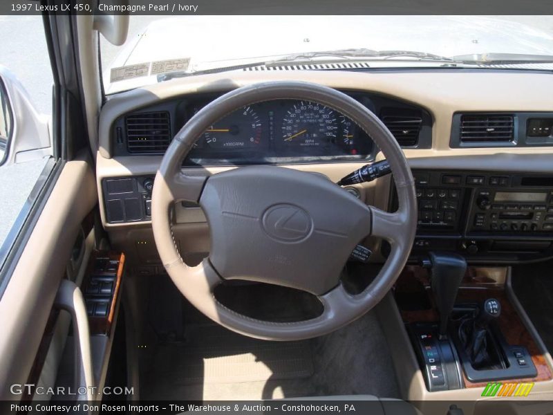 Champagne Pearl / Ivory 1997 Lexus LX 450