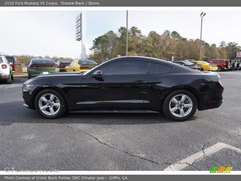 Shadow Black / Ebony 2016 Ford Mustang V6 Coupe