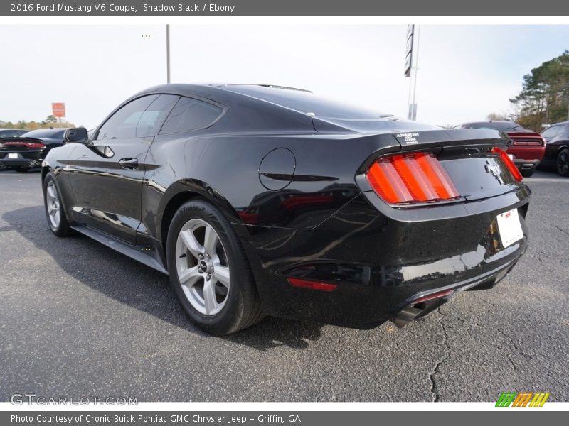 Shadow Black / Ebony 2016 Ford Mustang V6 Coupe