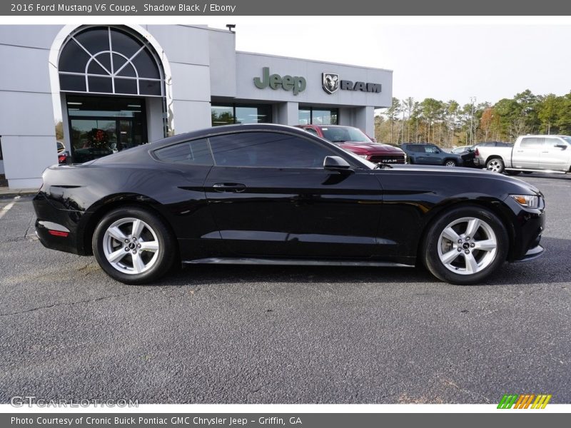 Shadow Black / Ebony 2016 Ford Mustang V6 Coupe