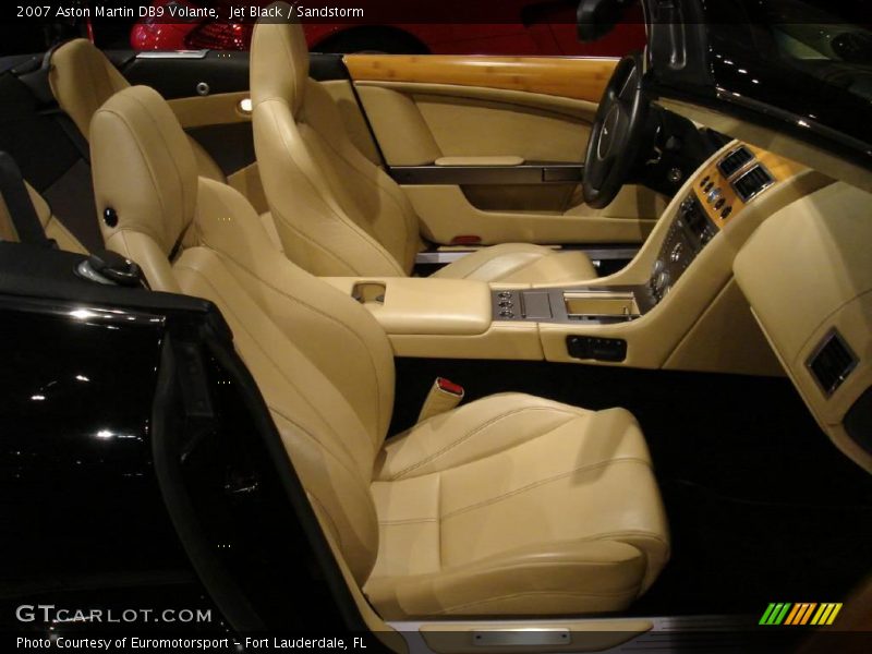 Jet Black / Sandstorm 2007 Aston Martin DB9 Volante