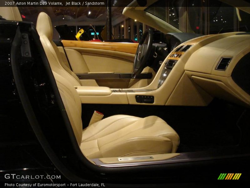 Jet Black / Sandstorm 2007 Aston Martin DB9 Volante